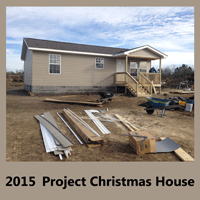 Picture of the 2015 Project Christmas House